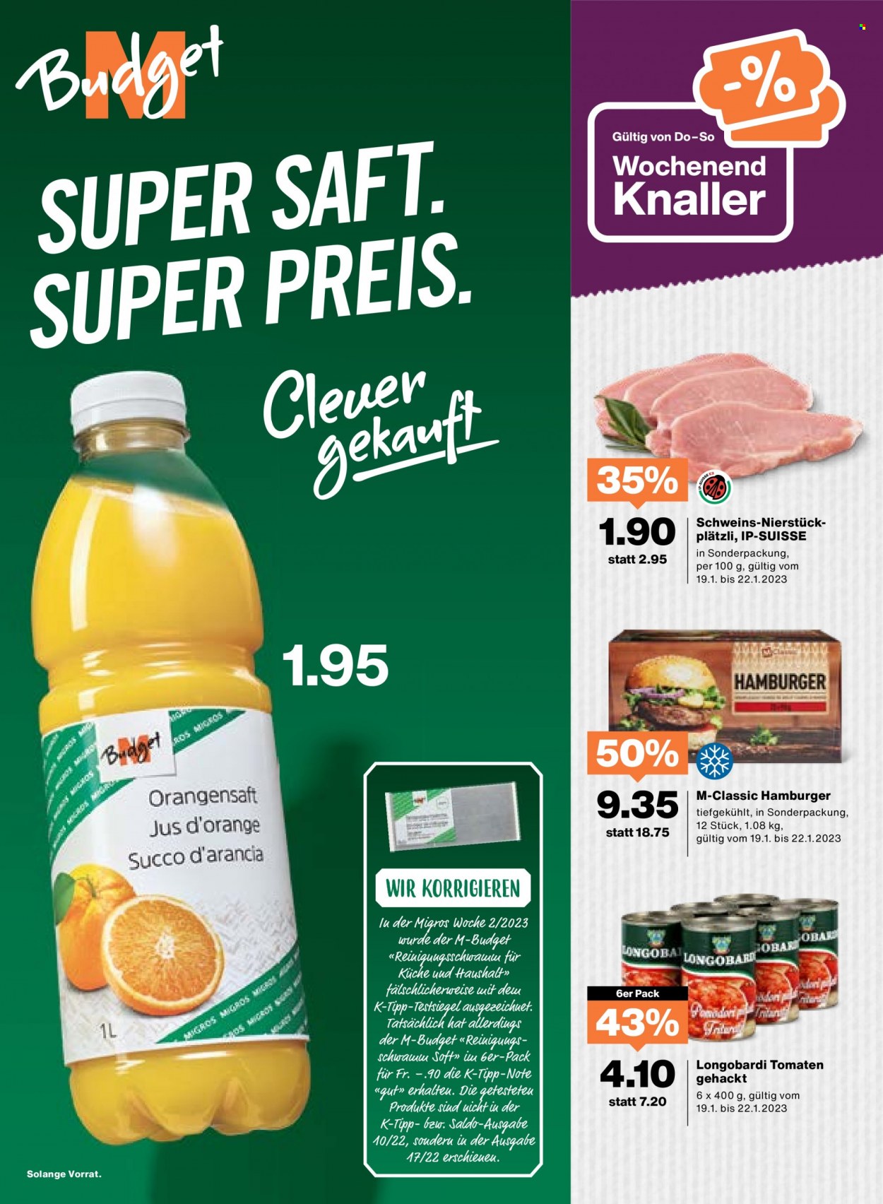 Volantino Migros - 17.1.2023 - 23.1.2023. Pagina 16