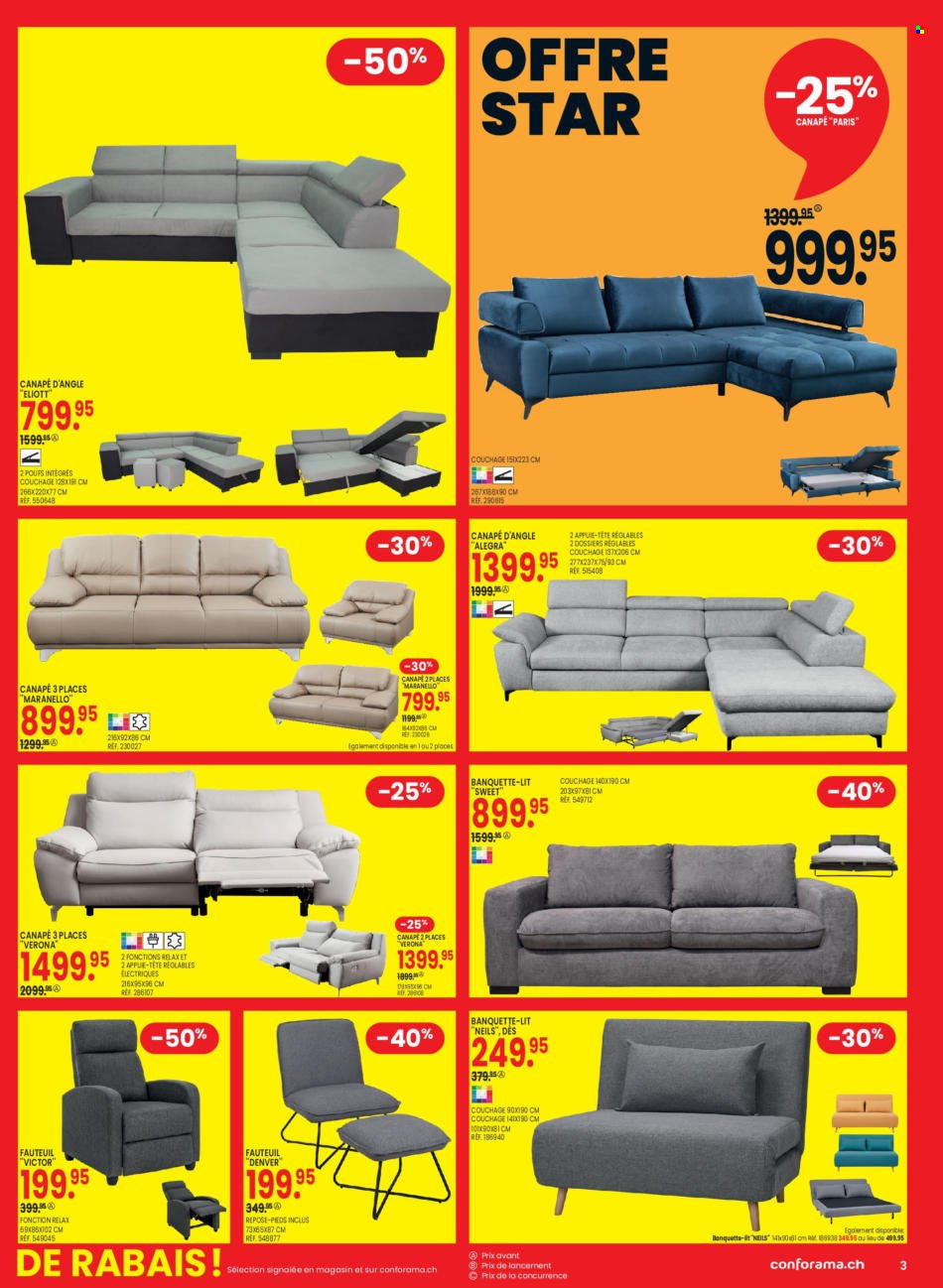 Volantino Conforama - 10.1.2023 - 23.1.2023. Pagina 3
