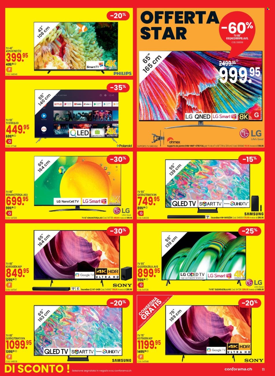 Volantino Conforama - 10.1.2023 - 23.1.2023. Pagina 11