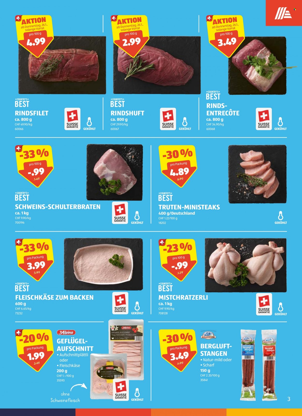 Volantino Aldi - 26.1.2023 - 1.2.2023. Pagina 3