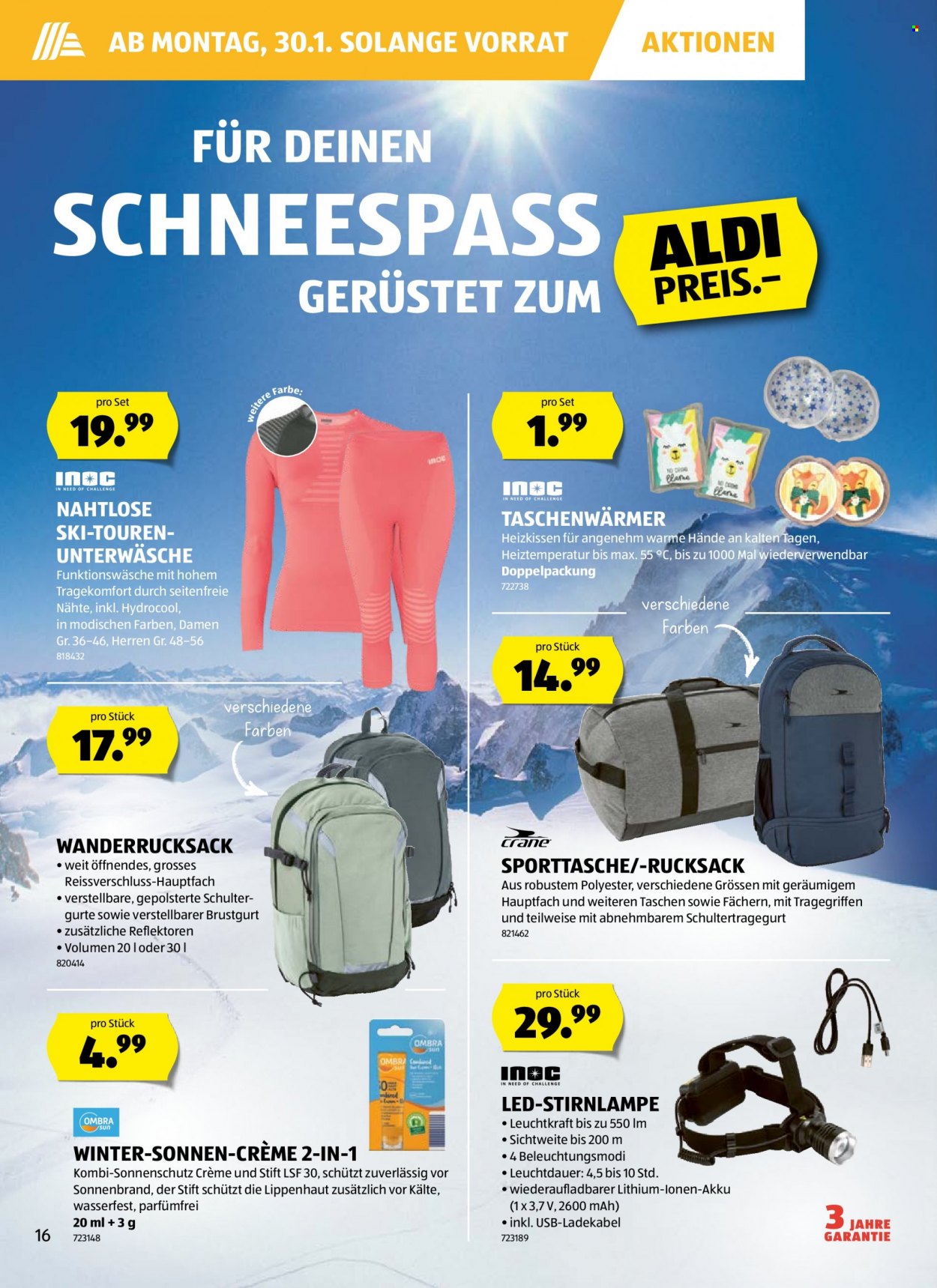 Volantino Aldi - 26.1.2023 - 1.2.2023. Pagina 16