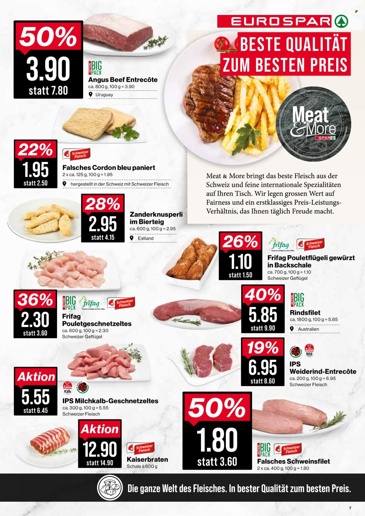 Prospekt SPAR - 24.1.2023 - 28.1.2023. Seite 7