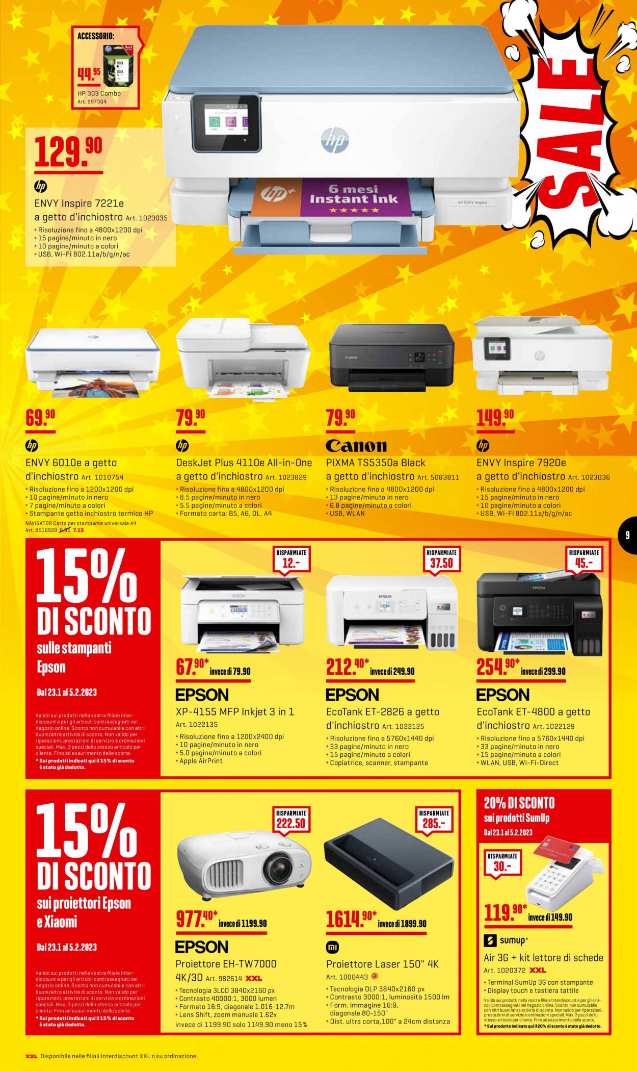 Prospekt Interdiscount - 23.1.2023 - 5.2.2023. Seite 9