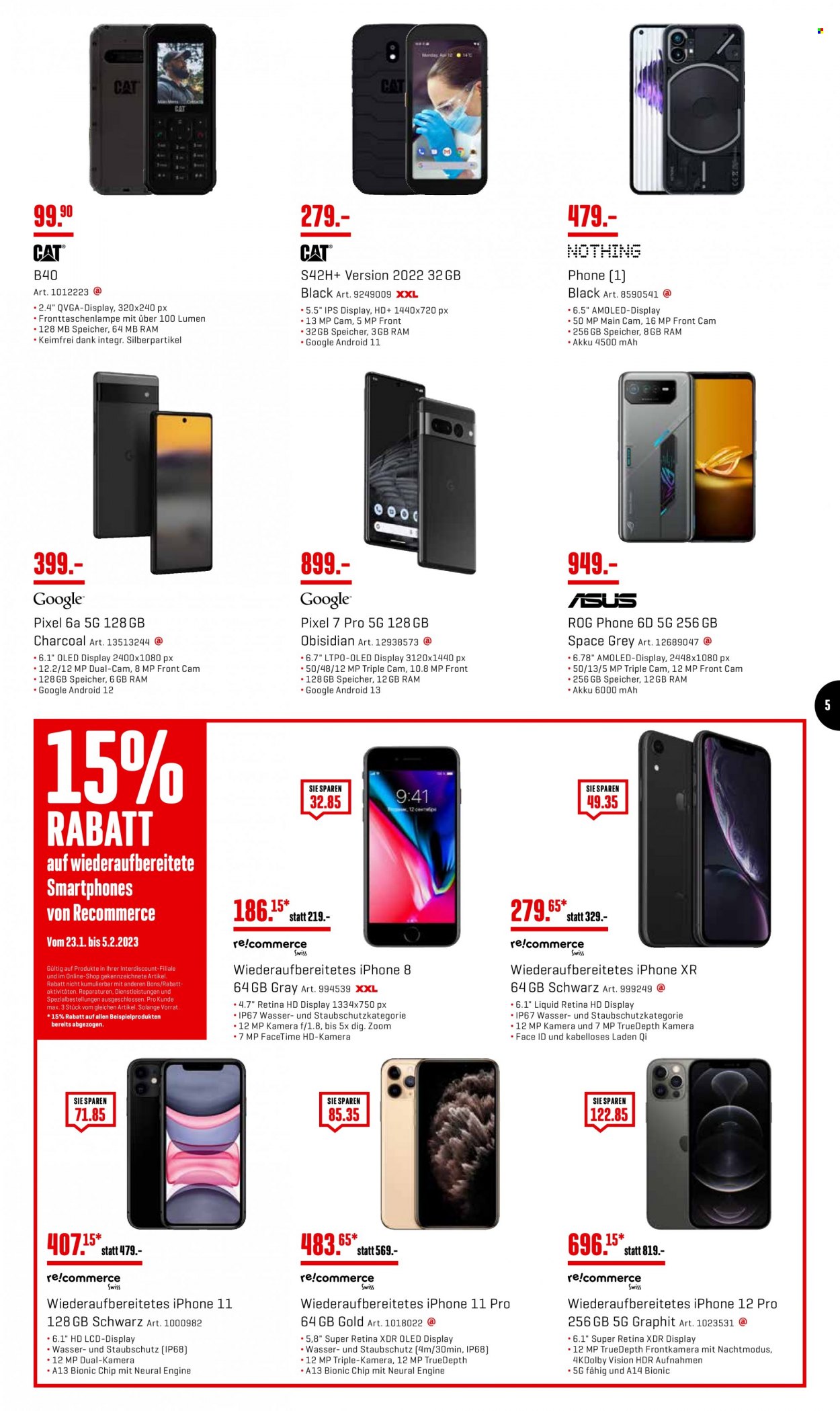 Volantino Interdiscount - 23.1.2023 - 5.2.2023. Pagina 5