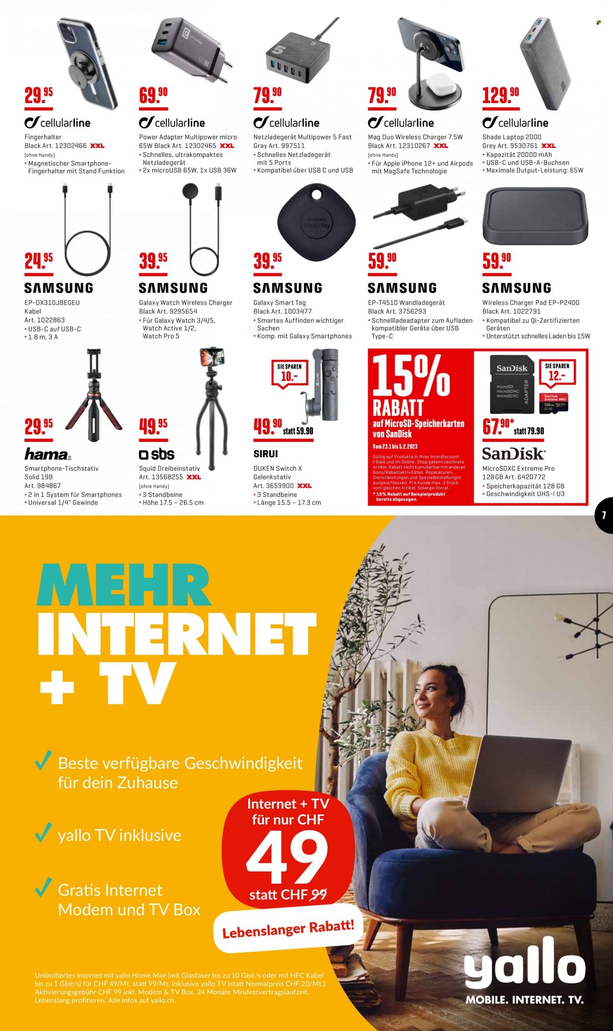 Volantino Interdiscount - 23.1.2023 - 5.2.2023. Pagina 7