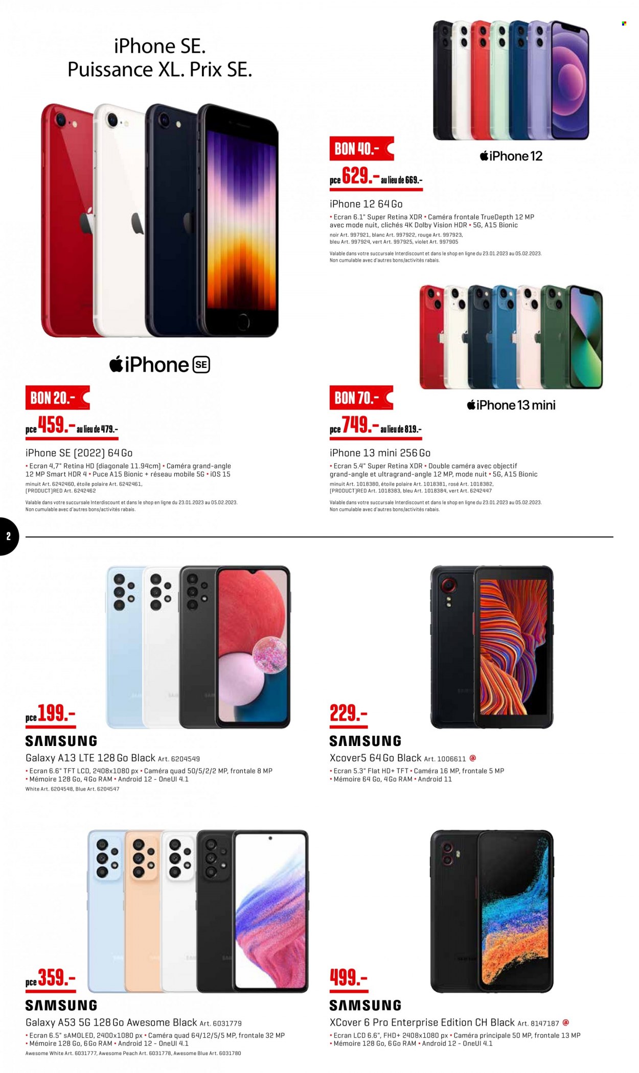 Volantino Interdiscount - 23.1.2023 - 5.2.2023. Pagina 2