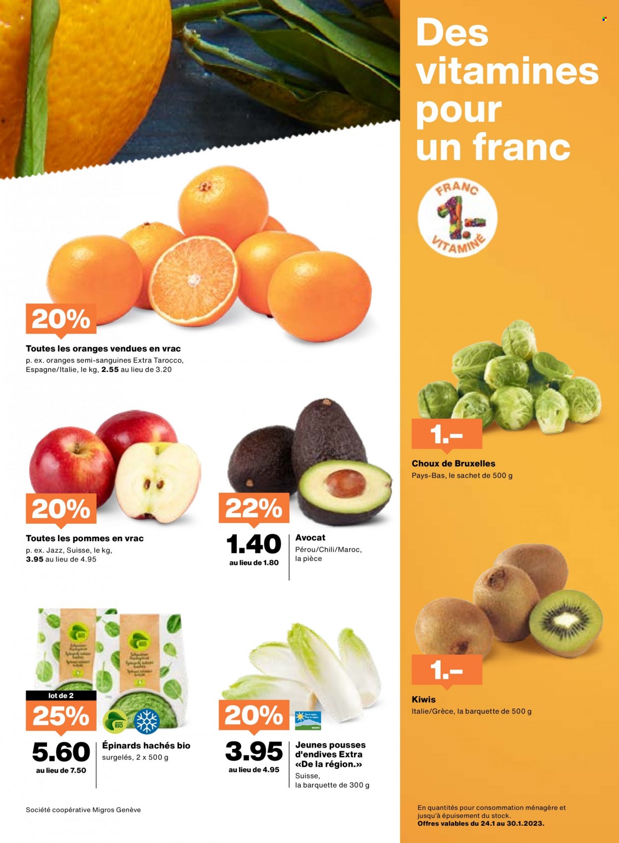 Volantino Migros - 24.1.2023 - 30.1.2023. Pagina 3
