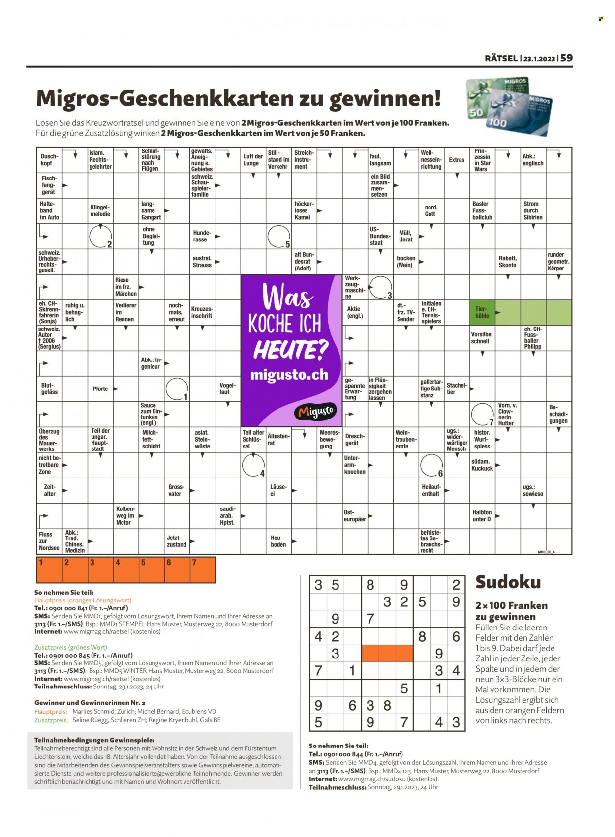 Volantino Migros - 23.1.2023 - 29.1.2023. Pagina 59