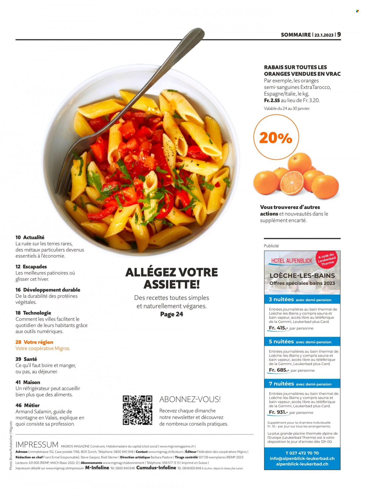 Volantino Migros - 23.1.2023 - 29.1.2023. Pagina 9