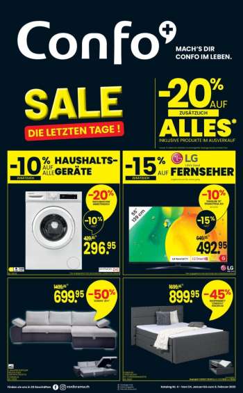 Catalogue Conforama - 24.1.2023 - 6.2.2023.