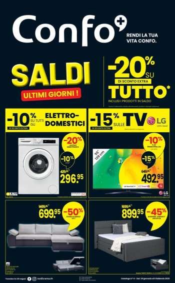 Volantino Conforama - 24.1.2023 - 6.2.2023.
