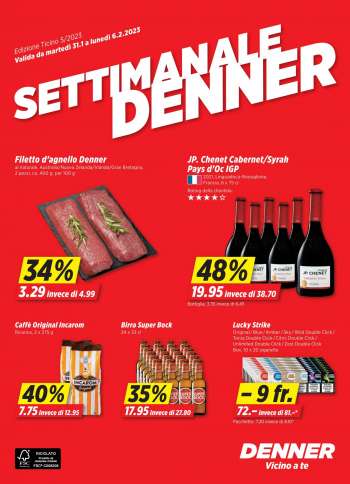 Volantino Denner - 31.1.2023 - 6.2.2023.