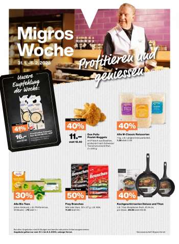 Volantino Migros - 31.1.2023 - 6.2.2023.