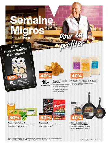 Volantino Migros - 31.1.2023 - 6.2.2023.