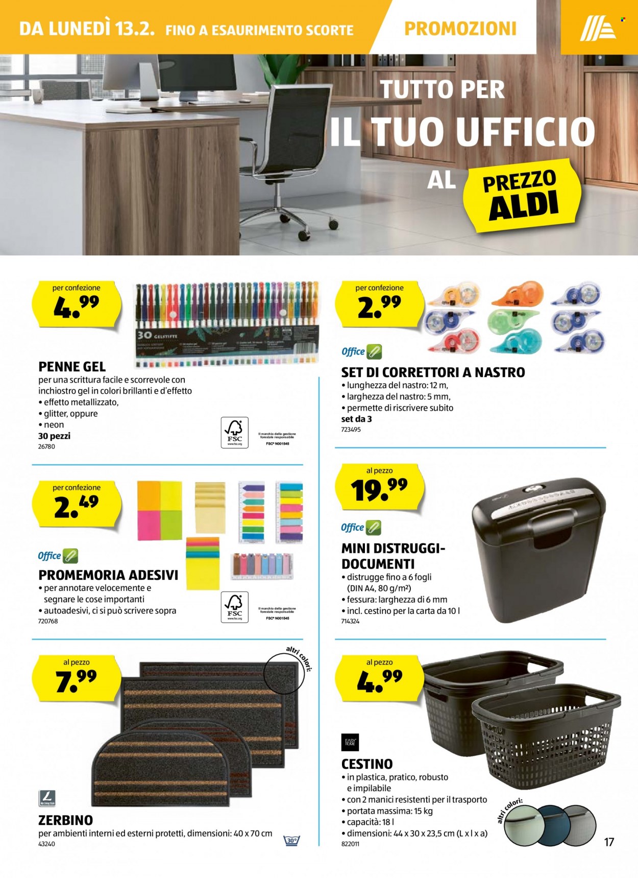 Volantino Aldi - 9.2.2023 - 15.2.2023. Pagina 17