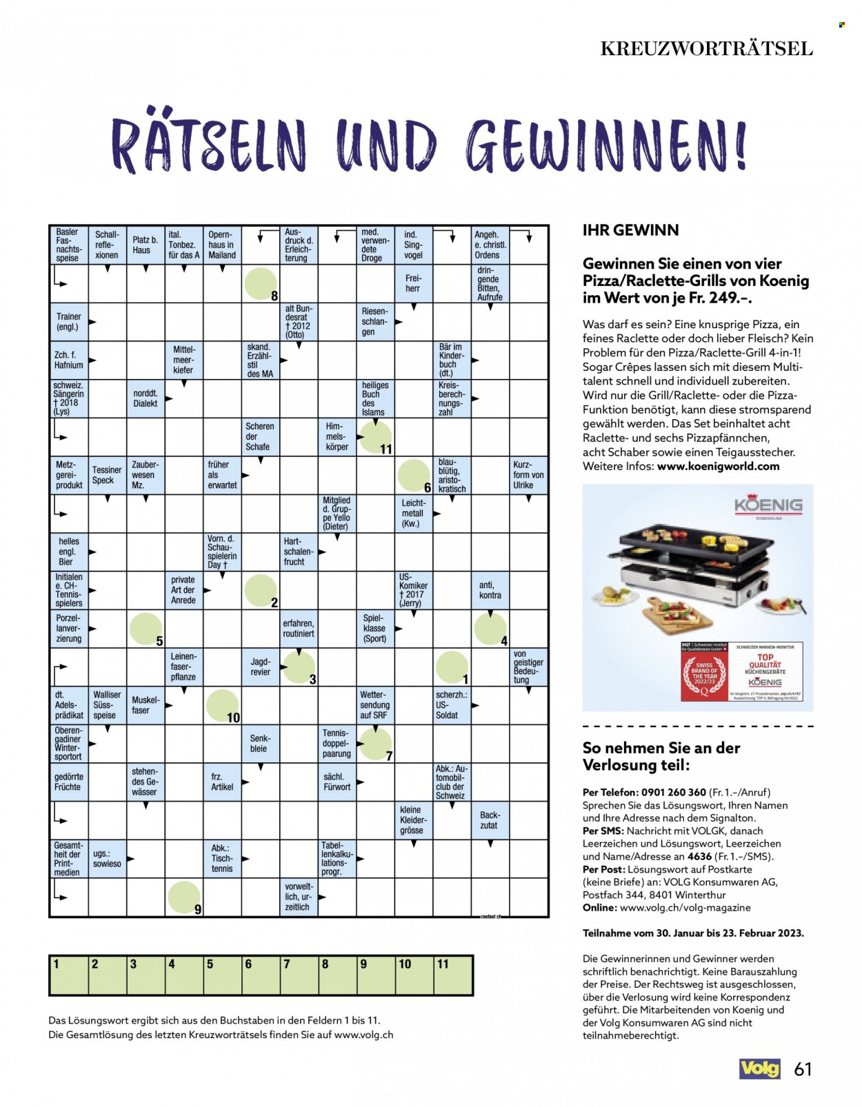 Catalogue Volg. Page 61