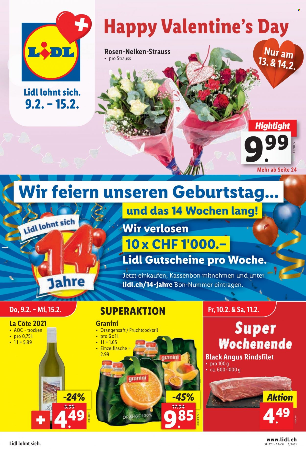 Catalogue Lidl - 9.2.2023 - 15.2.2023. Page 1