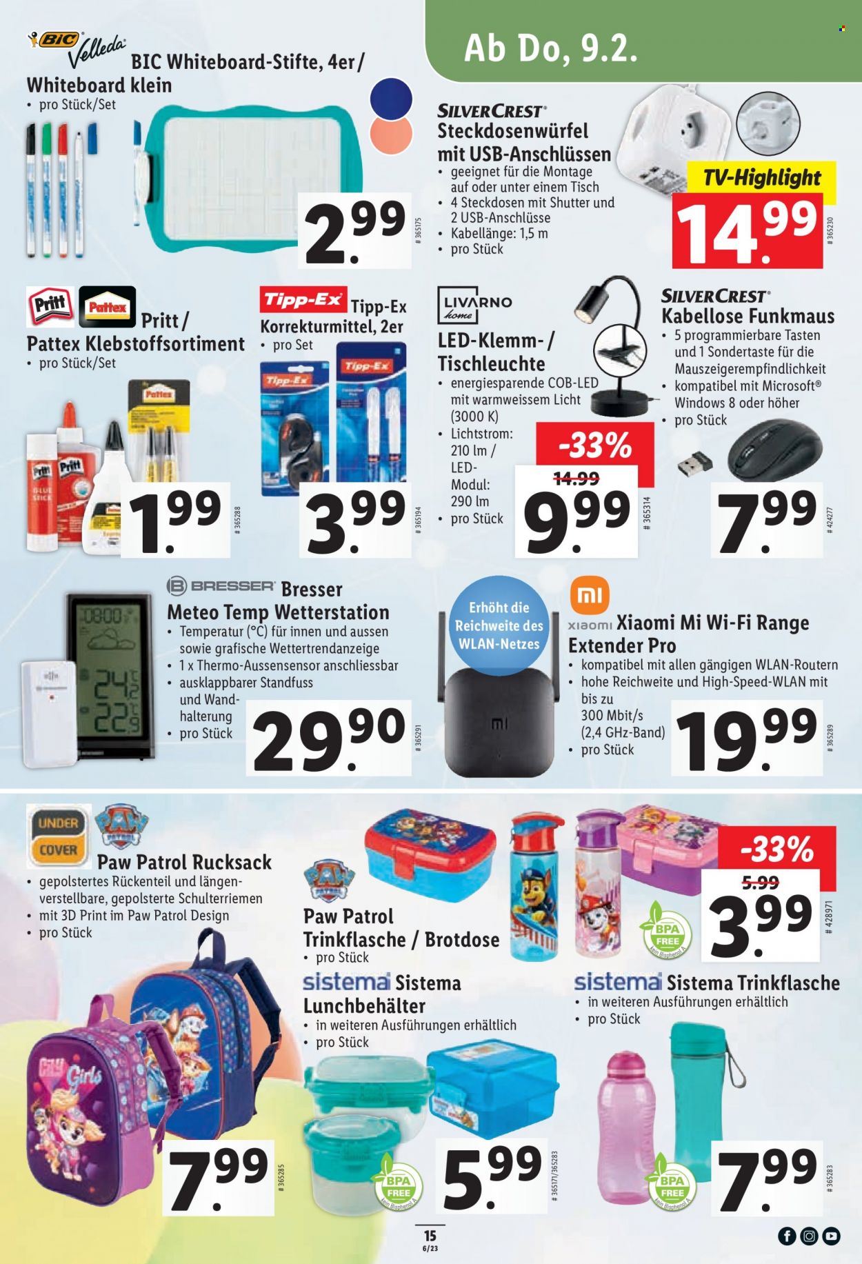Catalogue Lidl - 9.2.2023 - 15.2.2023. Page 15