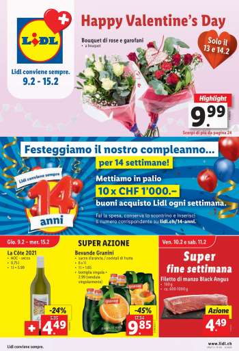 Prospekte Lidl - 9.2.2023 - 15.2.2023.