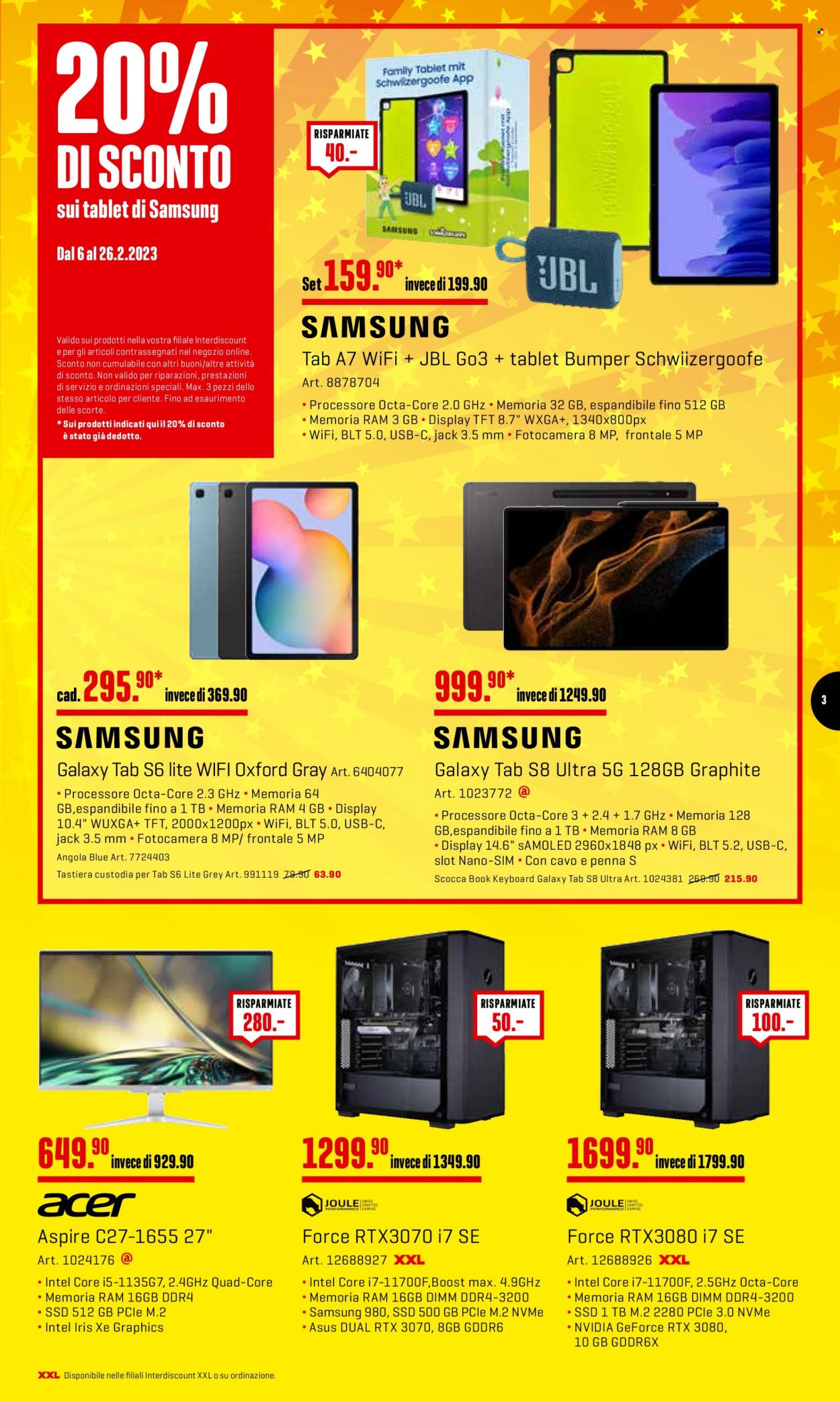 Catalogue Interdiscount - 6.2.2023 - 26.2.2023. Page 3