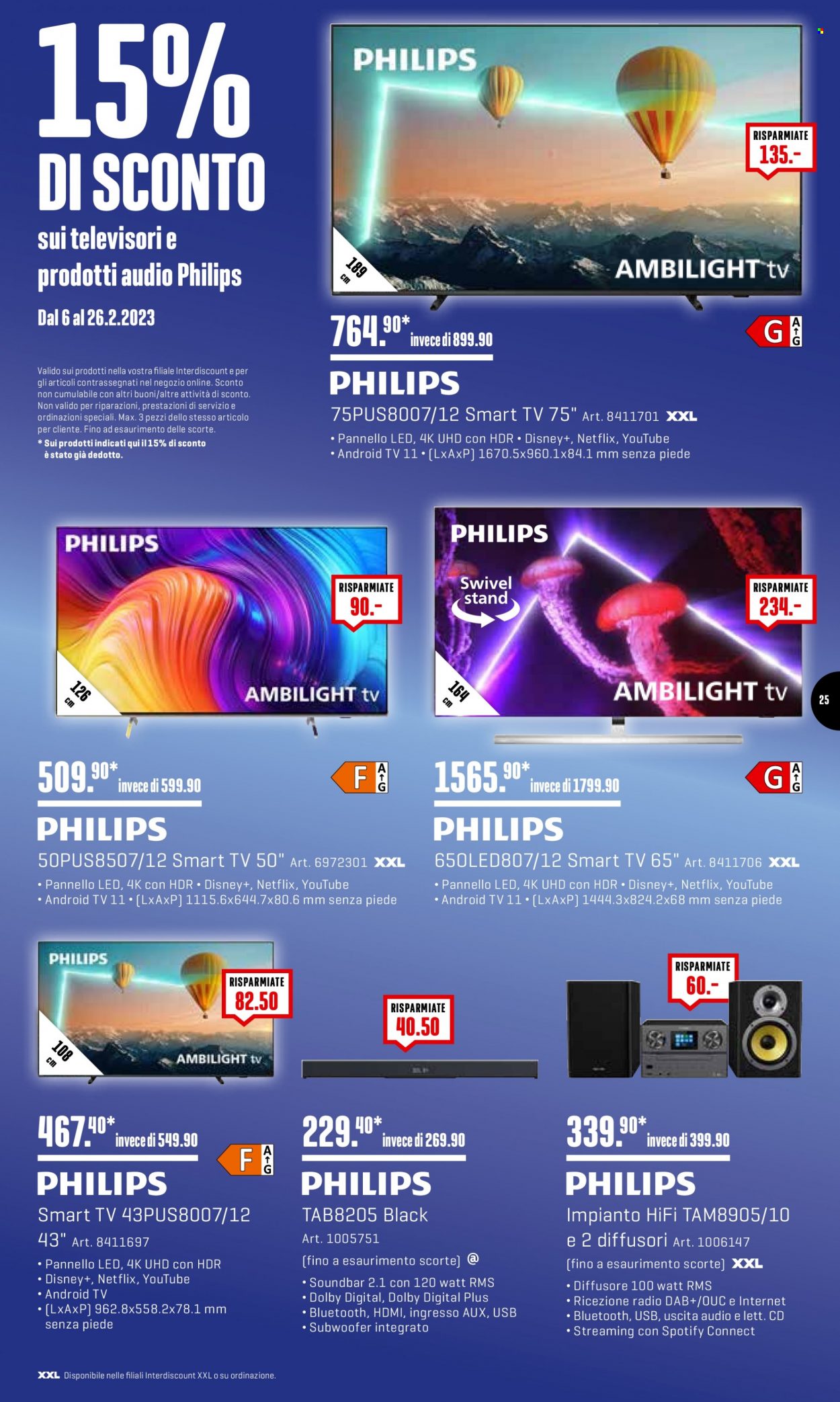Catalogue Interdiscount - 6.2.2023 - 26.2.2023. Page 25