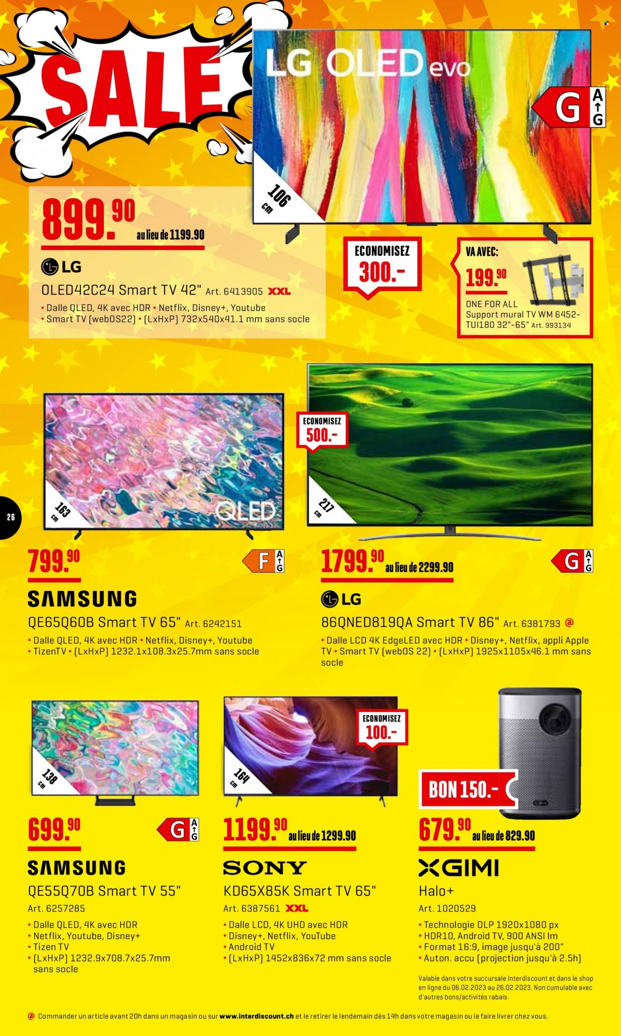 Catalogue Interdiscount - 6.2.2023 - 26.2.2023. Page 26