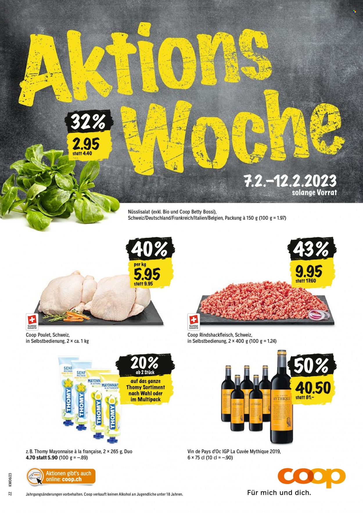 Prospekt Coop - 7.2.2023 - 12.2.2023. Seite 1