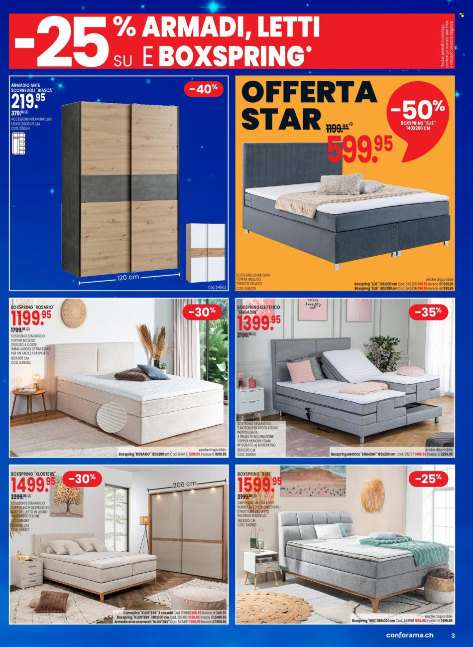 Volantino Conforama - 7.2.2023 - 20.2.2023. Pagina 3