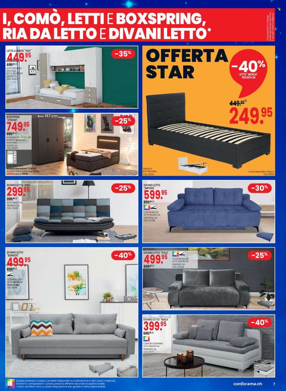 Volantino Conforama - 7.2.2023 - 20.2.2023. Pagina 7