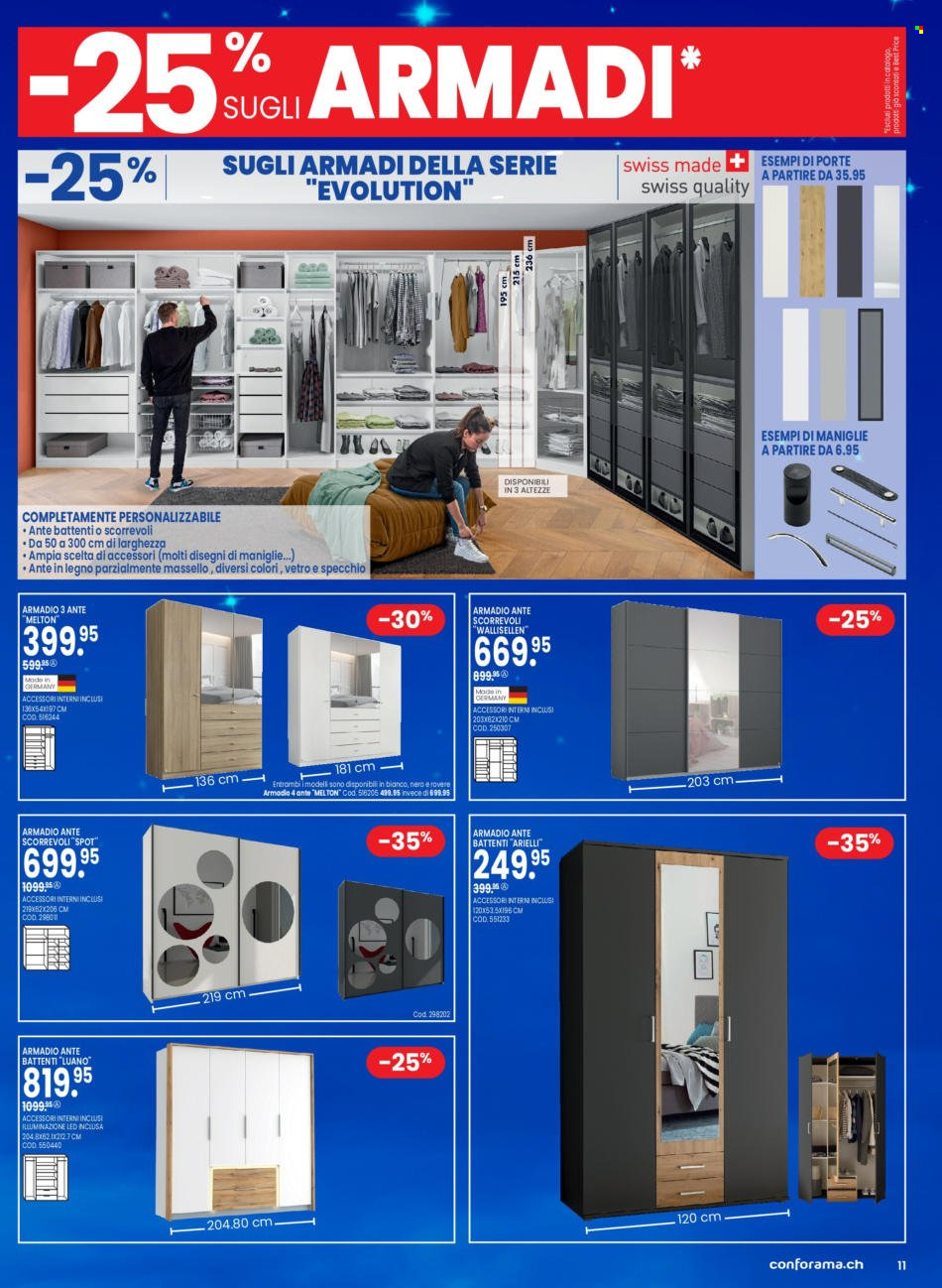 Volantino Conforama - 7.2.2023 - 20.2.2023. Pagina 11