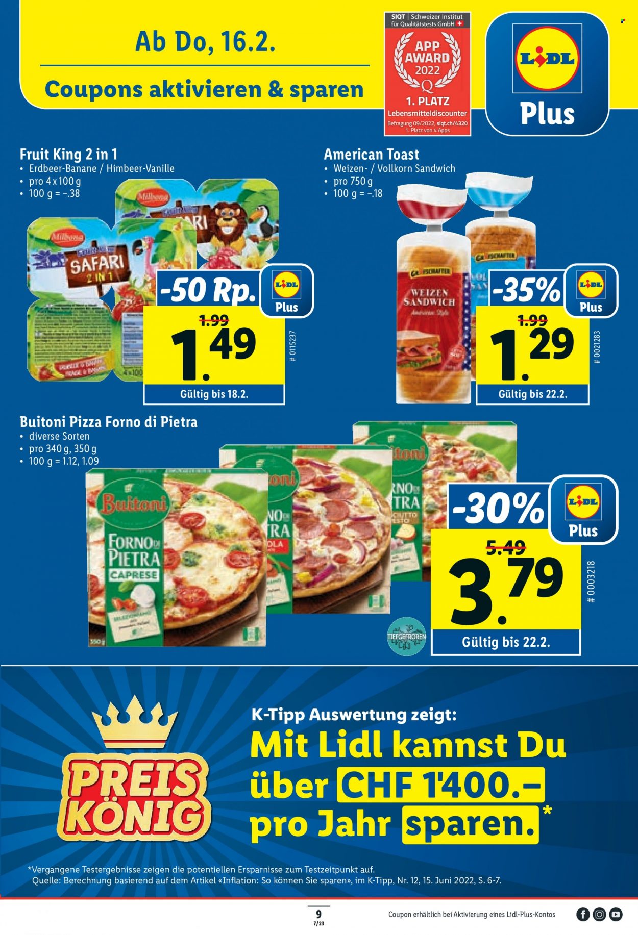 Volantino Lidl - 16.2.2023 - 22.2.2023. Pagina 9