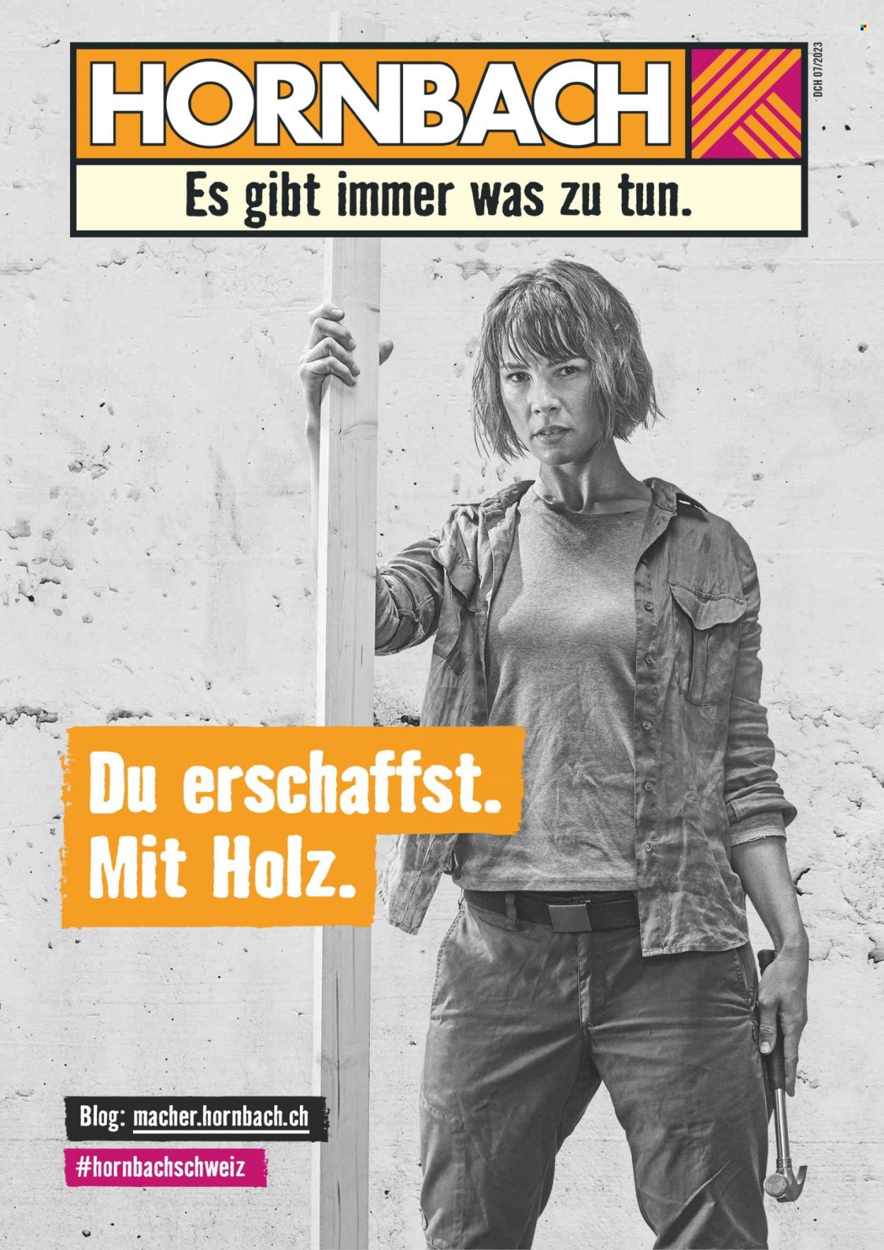 Prospekt Hornbach - 13.2.2023 - 13.3.2023. Seite 1