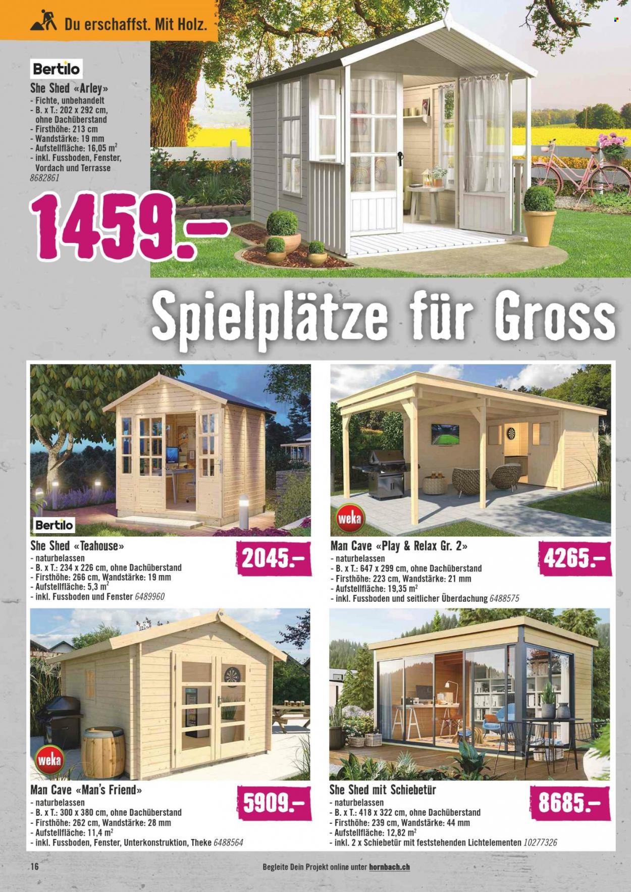 Prospekt Hornbach - 13.2.2023 - 13.3.2023. Seite 16