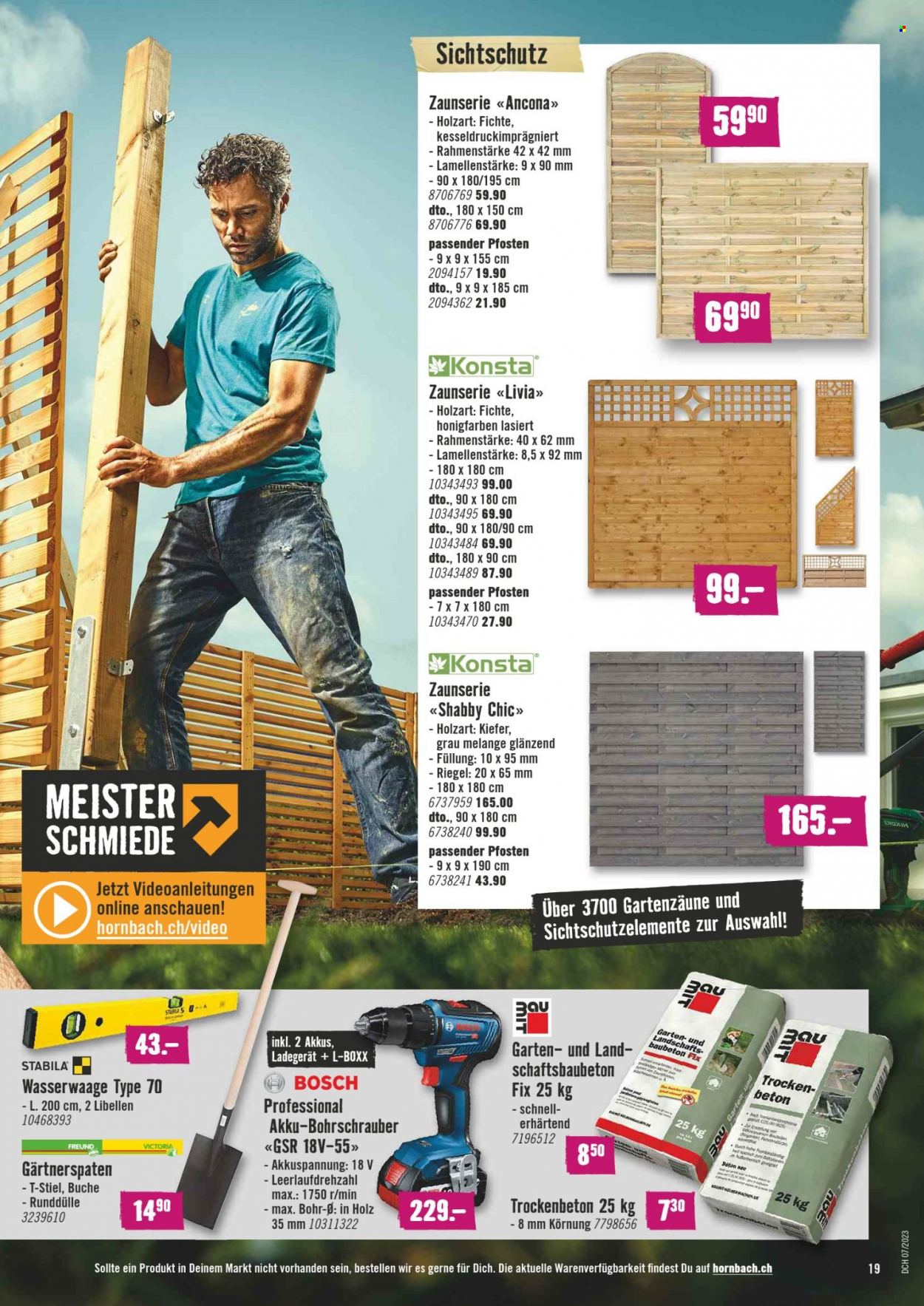 Prospekt Hornbach - 13.2.2023 - 13.3.2023. Seite 19