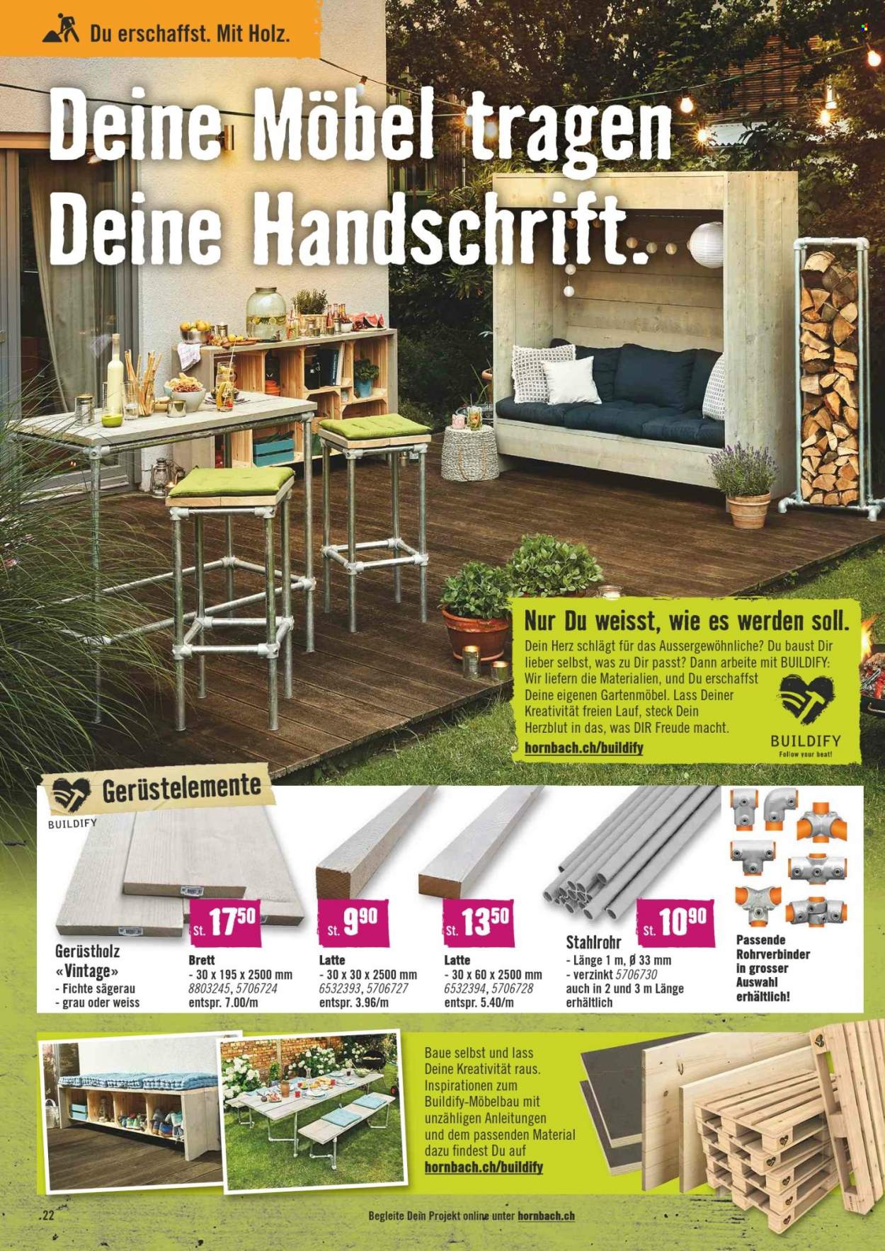 Prospekt Hornbach - 13.2.2023 - 13.3.2023. Seite 22