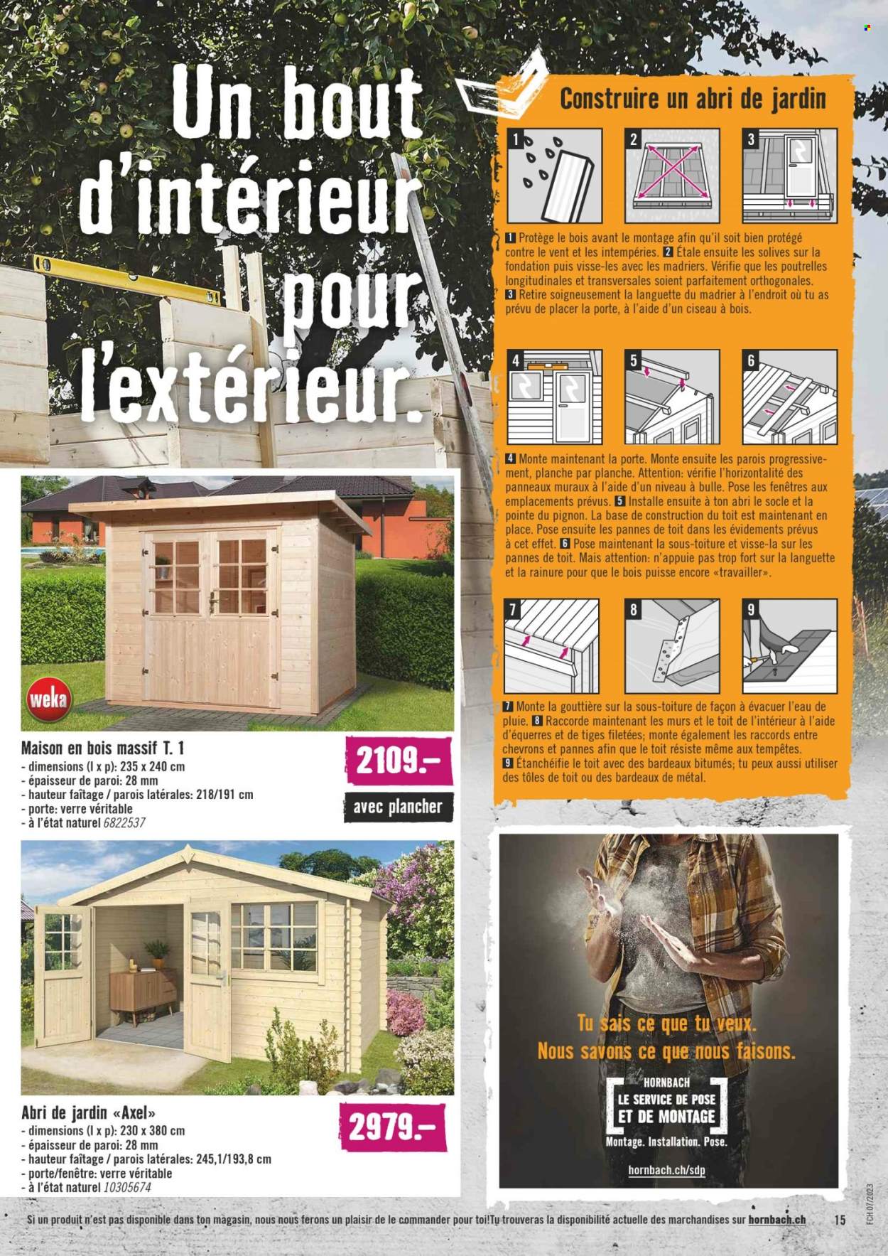 Prospekt Hornbach - 13.2.2023 - 13.3.2023. Seite 15