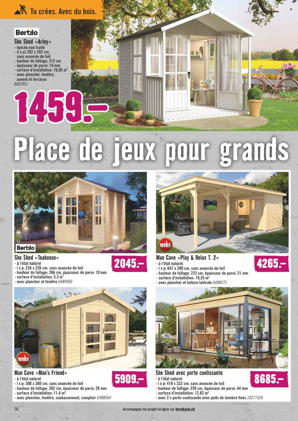 Prospekt Hornbach - 13.2.2023 - 13.3.2023. Seite 16