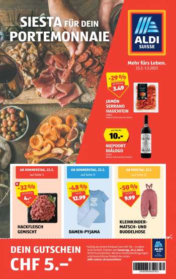 Prospekte Aldi - 23.2.2023 - 1.3.2023.
