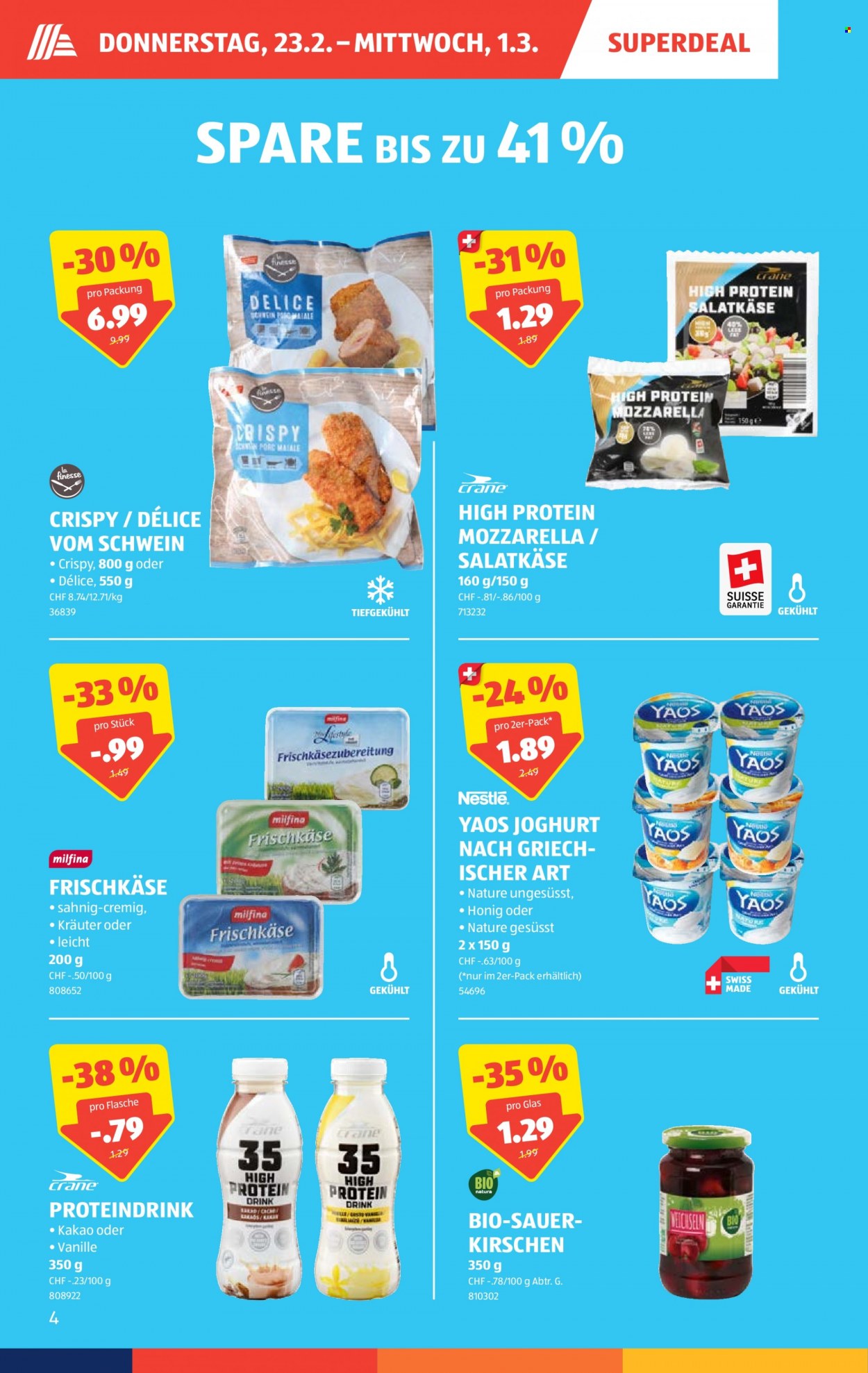 Catalogue Aldi - 23.2.2023 - 1.3.2023. Page 4