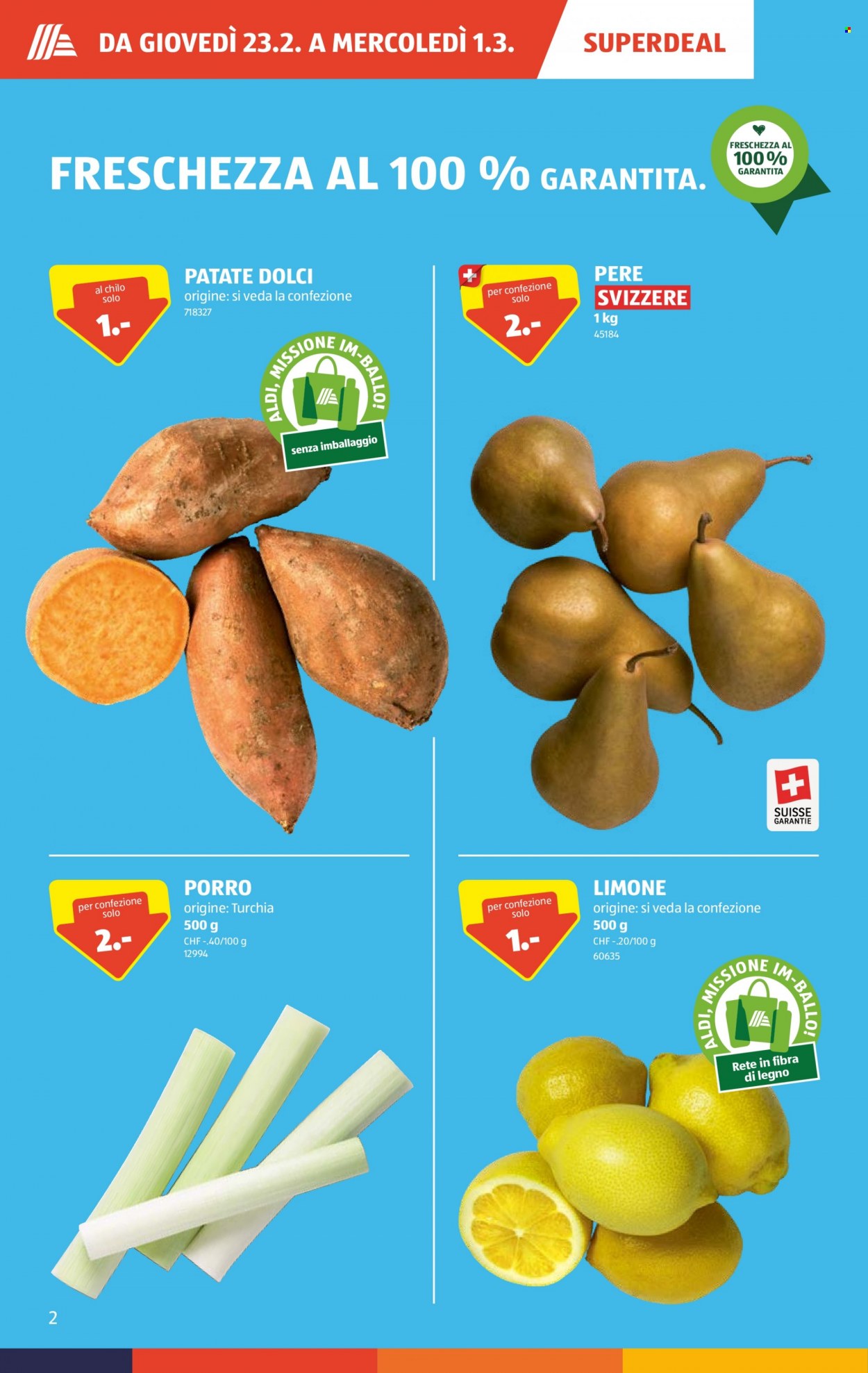 Volantino Aldi - 23.2.2023 - 1.3.2023. Pagina 2