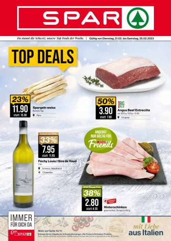 Prospekte SPAR - 21.2.2023 - 25.2.2023.
