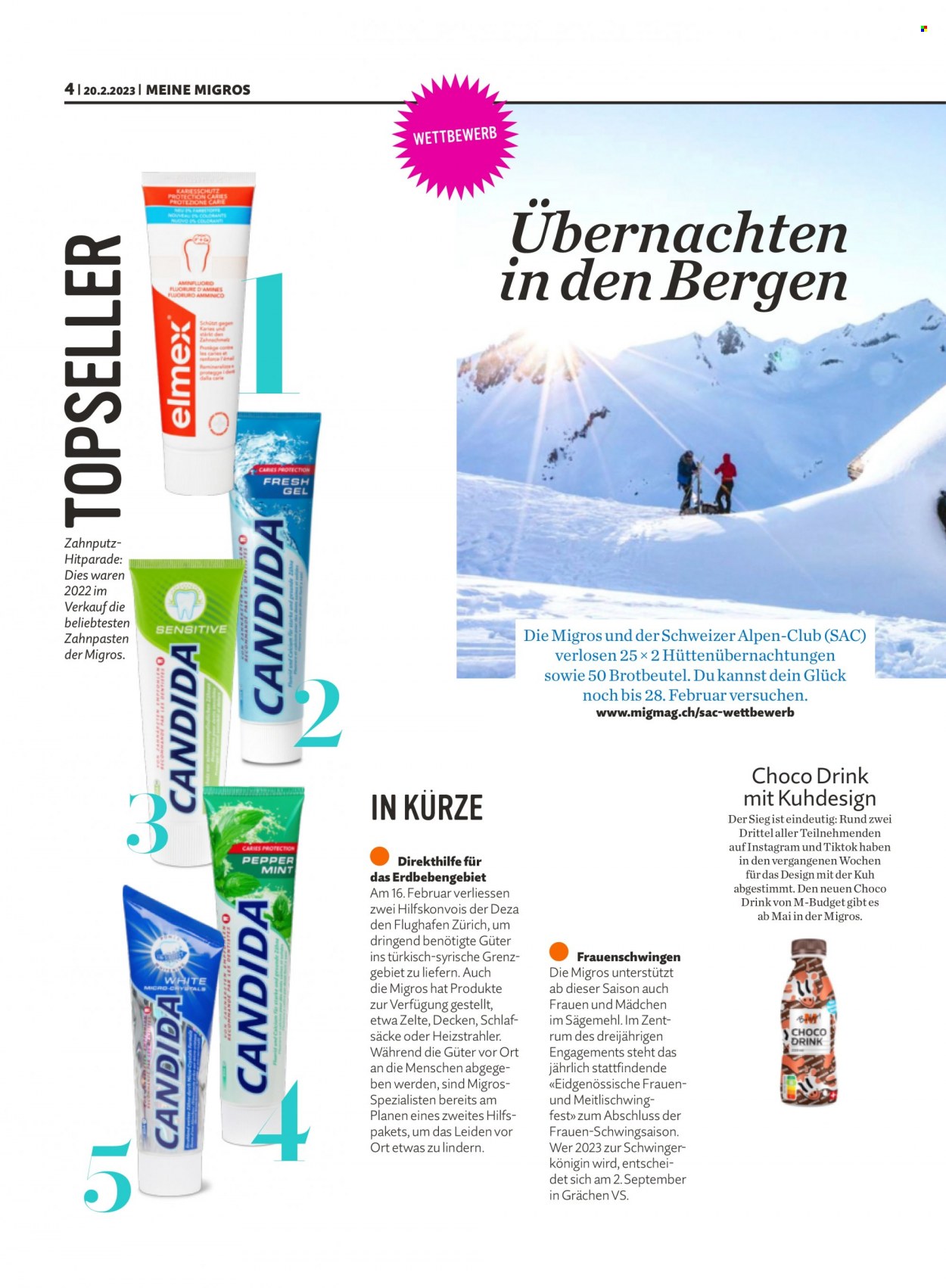 Volantino Migros - 20.2.2023 - 26.2.2023. Pagina 4