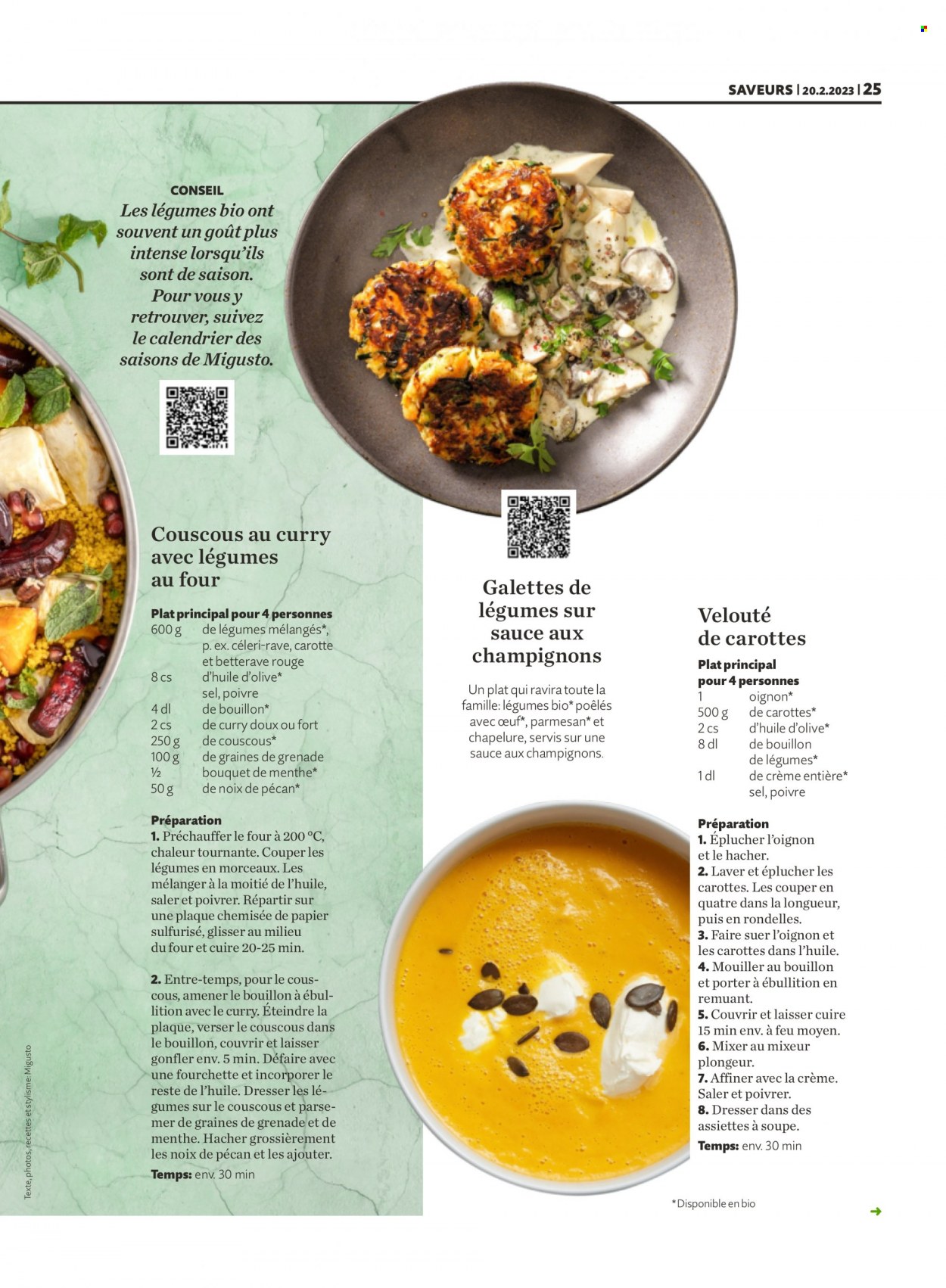 Prospekt Migros - 20.2.2023 - 26.2.2023. Seite 25