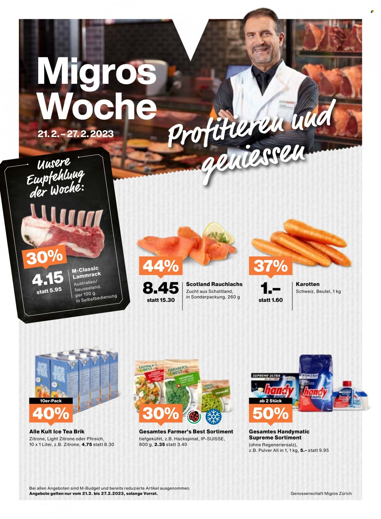 Volantino Migros - 21.2.2023 - 27.2.2023. Pagina 1