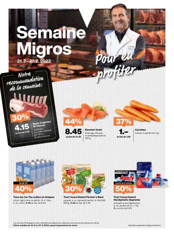 Catalogue Migros - 21.2.2023 - 27.2.2023.