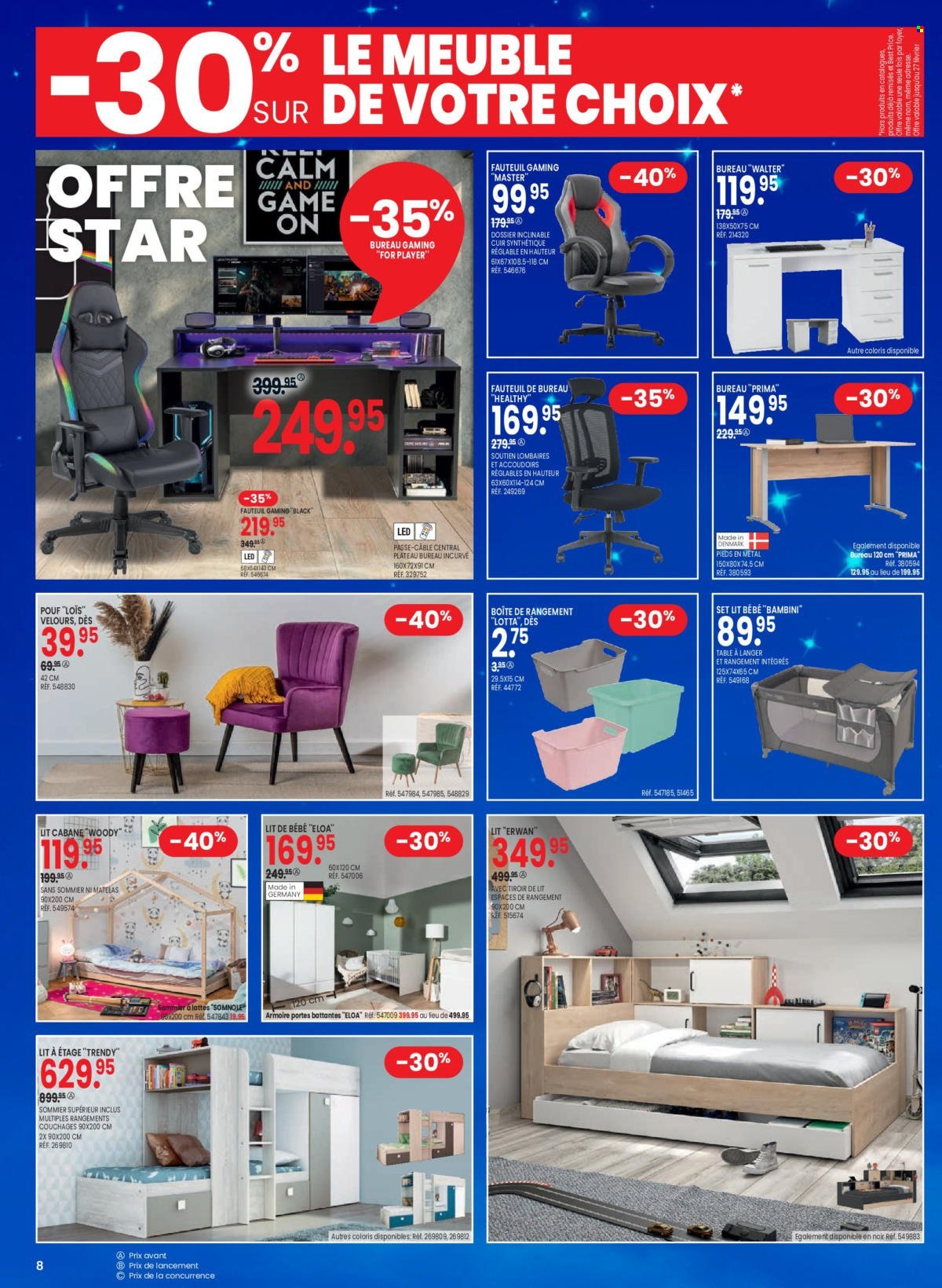 Volantino Conforama - 21.2.2023 - 6.3.2023. Pagina 8