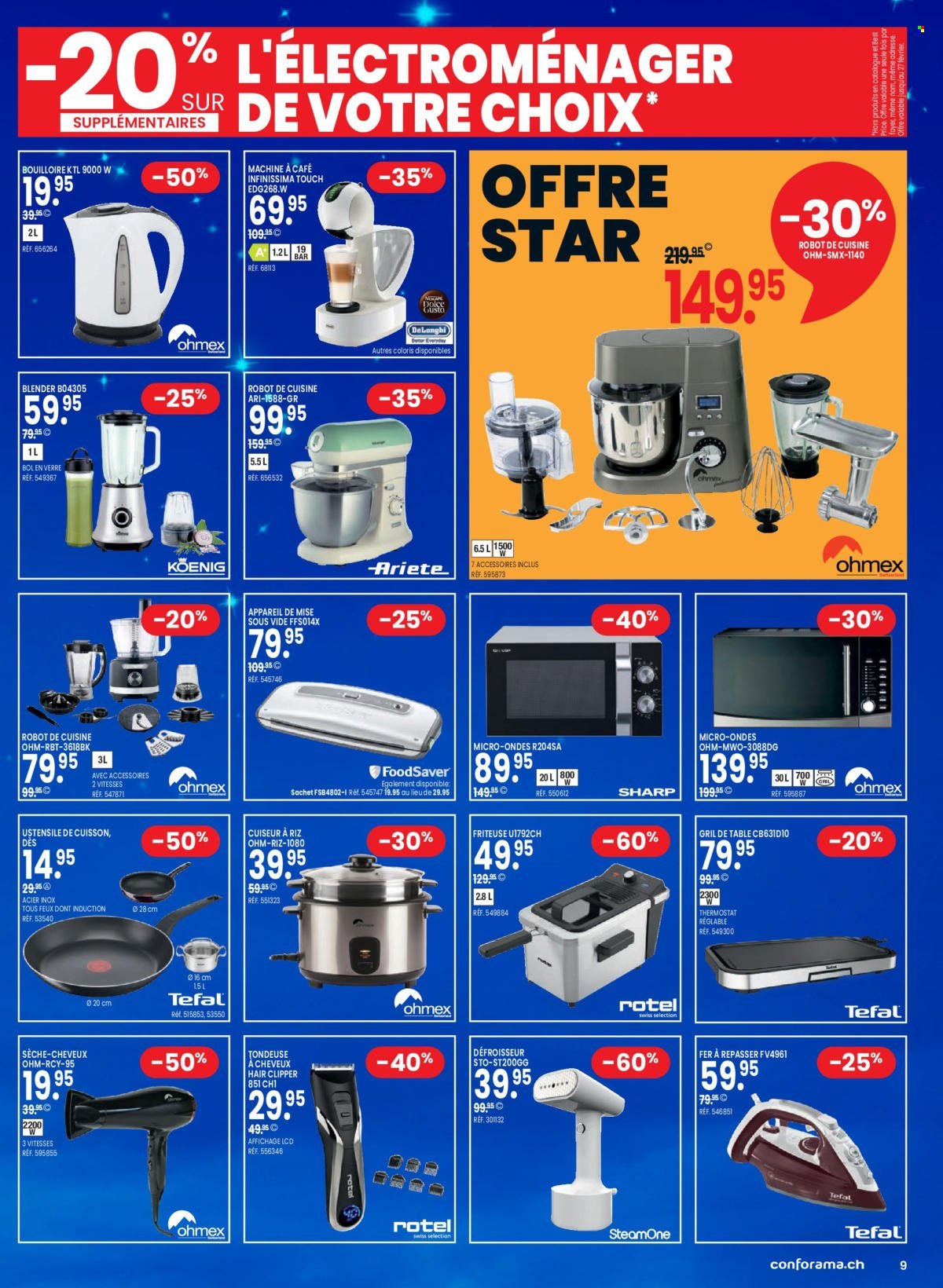 Volantino Conforama - 21.2.2023 - 6.3.2023. Pagina 9