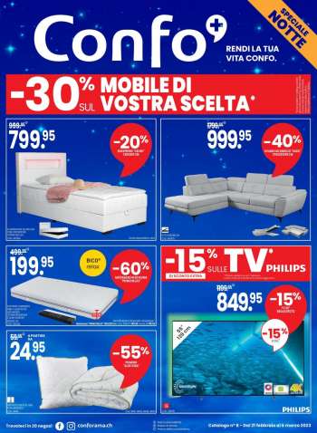 Volantino Conforama - 21.2.2023 - 6.3.2023.