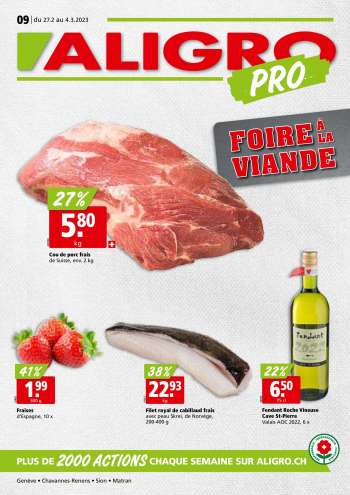Volantino ALIGRO - 27.2.2023 - 4.3.2023.