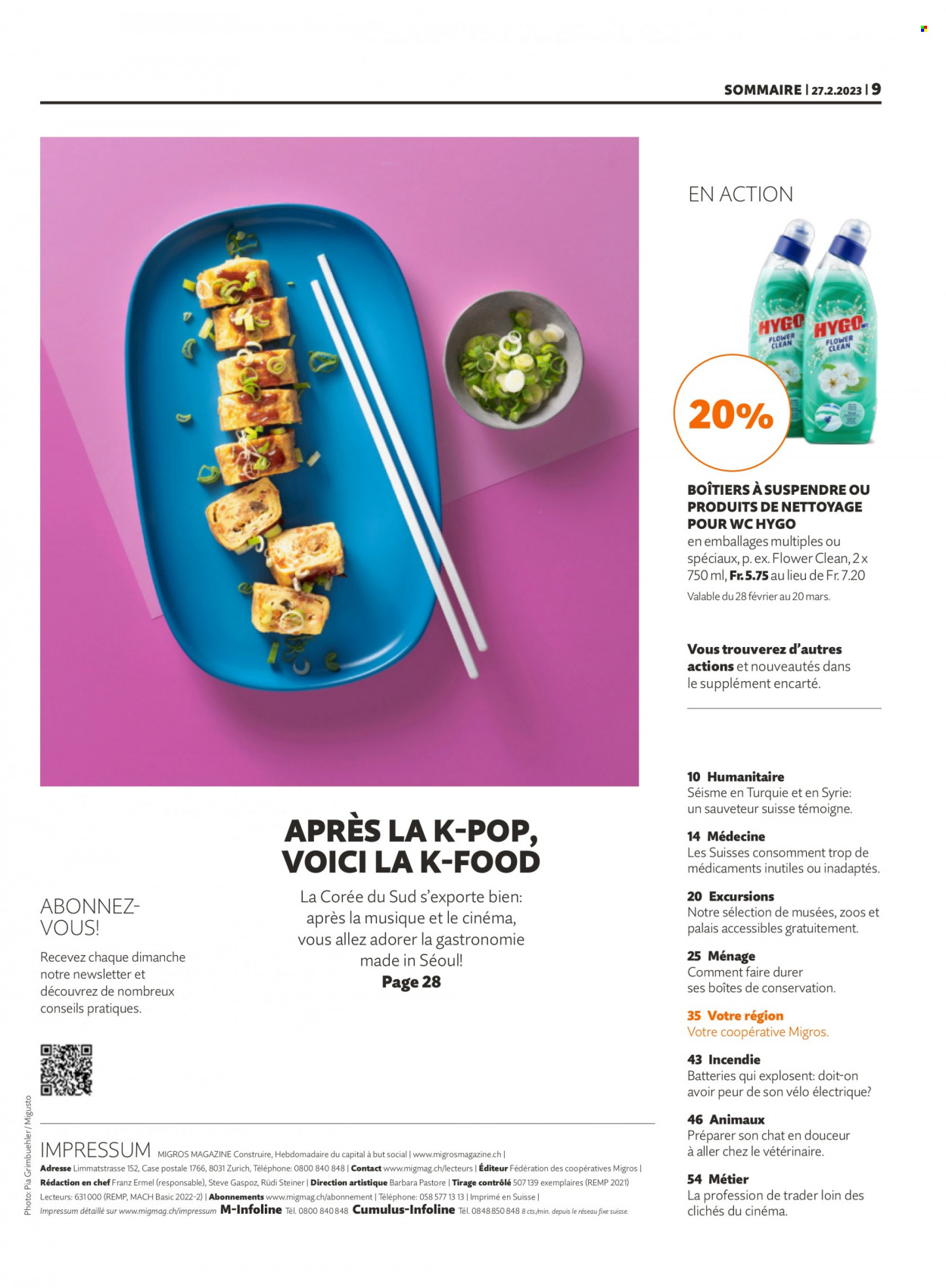 Volantino Migros - 27.2.2023 - 5.3.2023. Pagina 9